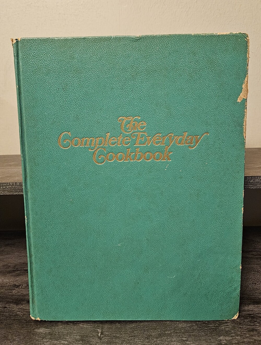 Vtg The Complete Everyday Cookbook Green Hardcover